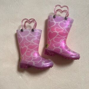 🛍️HOST PICK🛍️ Western Chief Toddler Glitter Light-Up Rain Boots NWOT